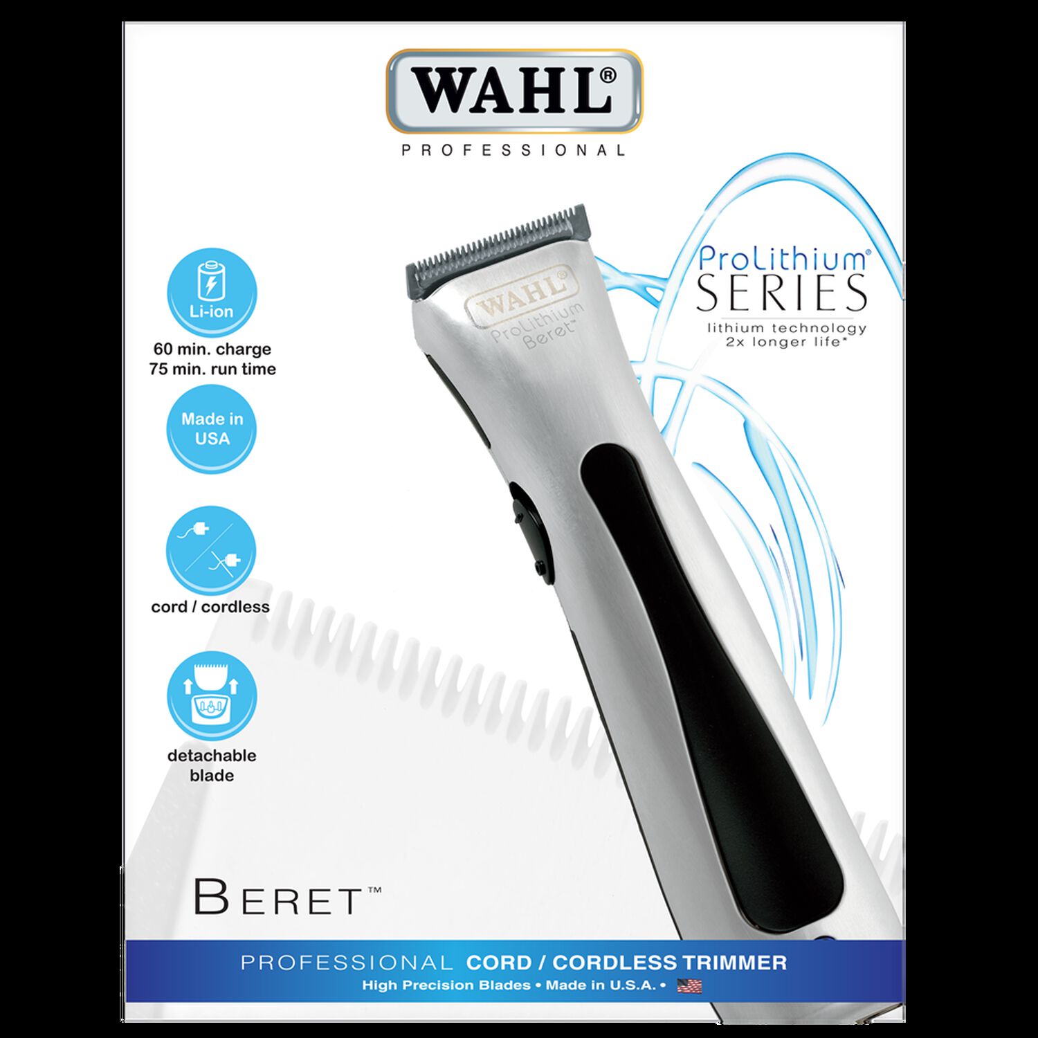 Wahl Pro Lithium Beret Trimmer image number 0.0